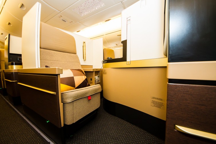 The Etihad business studio really is flying reimagined and it is a product that exceeds those of some carriers first class products Photo: Jacob Pfleger | AirlineReporter