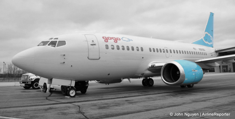 Gogo's 737-500 N321GG, a.k.a. the "Jimmy Ray" - Come fly with us!