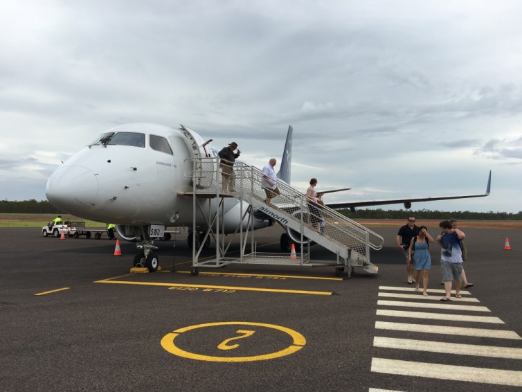 A quick 30-minute stop in Gove on the way to Darwin Photo: Jacob Pfleger | AirlineReporter