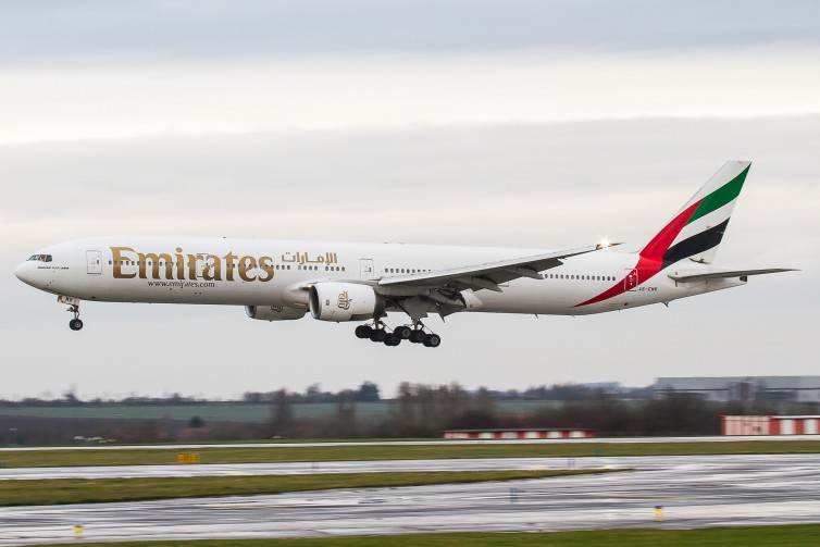 Given the present route network of the Emirates 777 fleet, the new business class makes perfect commercial sense Photo: Jacob Pfleger | AirlineReporter