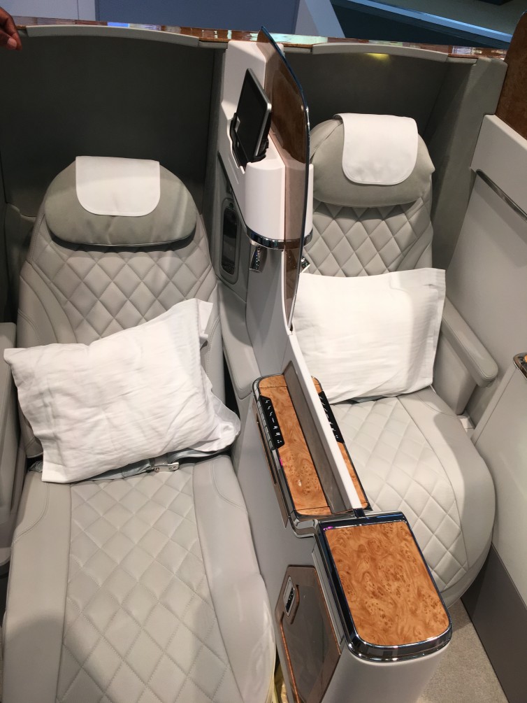 The seats offer increased privacy over the exisiting product, pity it will not be retrofitted to the current 777 fleet Photo: Jacob Pfleger | AirlineReporter