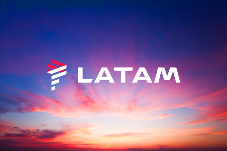 The new LATAM logo - Image: LATAM