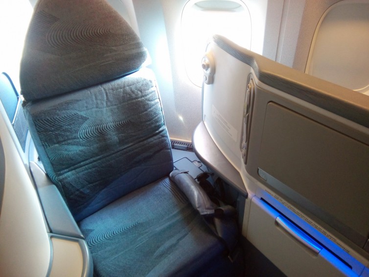 My Air Canada seat
