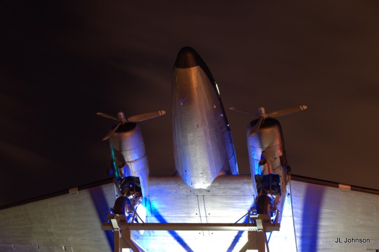 The C-47 from a view not many can get elsewhere. 