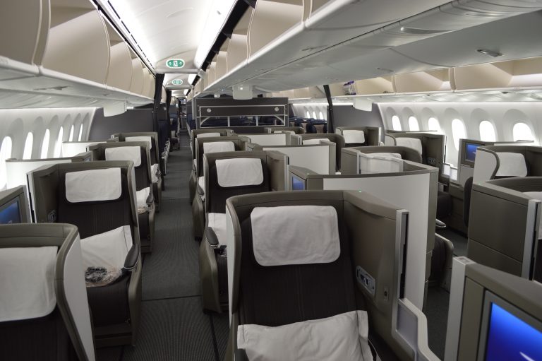 BA Club World on the 787 photo Alastair Long AirlineReporter AirlineReporter