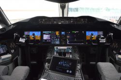 BA787 flight deck - photo: Alastair Long | AirlineReporter