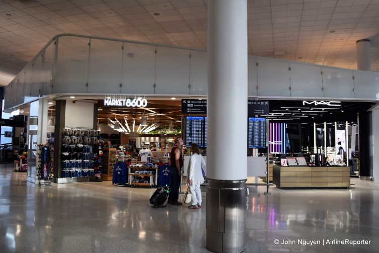 New stores have already opened at LAX Terminal 6; construction is ongoing.