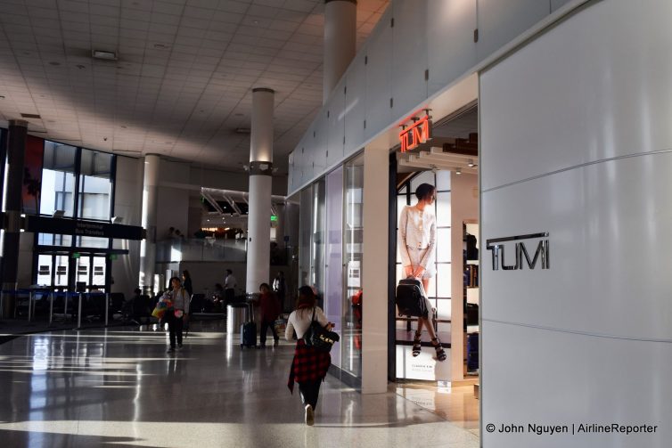 New stores have already opened at LAX Terminal 6; construction is ongoing.