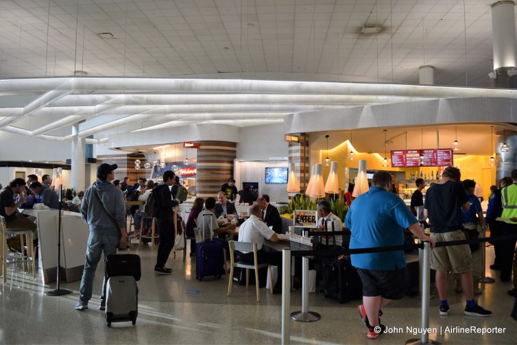 Wahoo's and The Habit at the Dining Terrace of LAX Terminal 6