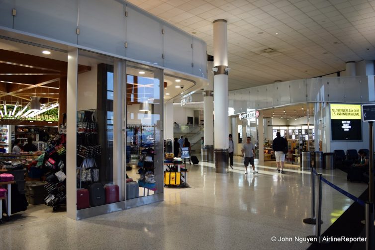 New stores have already opened at LAX Terminal 6; construction is ongoing.