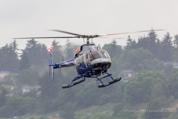 The DEA's Bell 407.