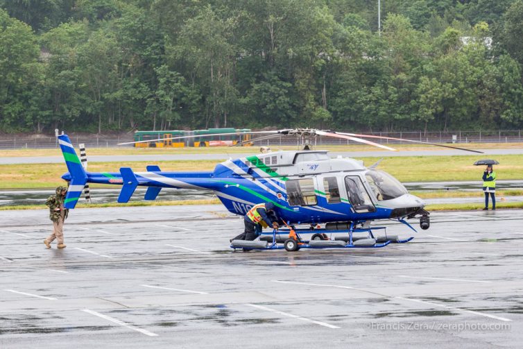 The DEA's Bell 407.