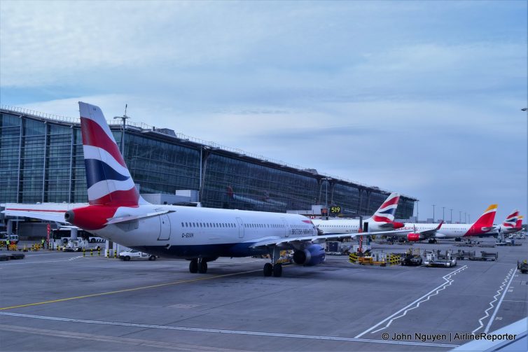 London Heathrow Airport's Terminal 5.