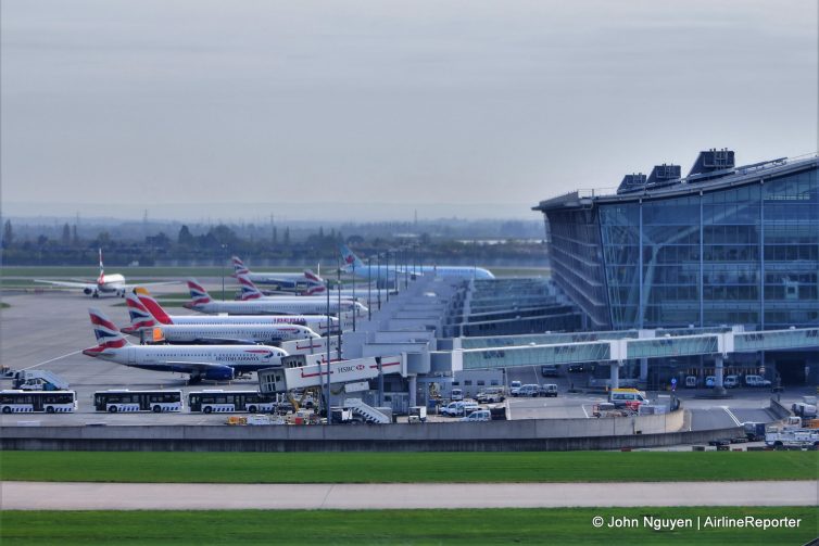 London Heathrow Airport's Terminal 5.