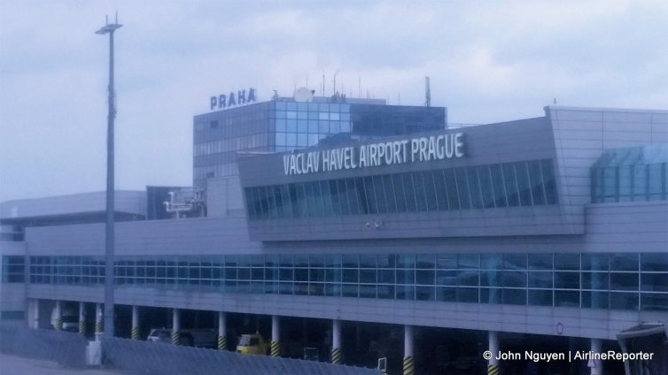 Prague Airport terminal building