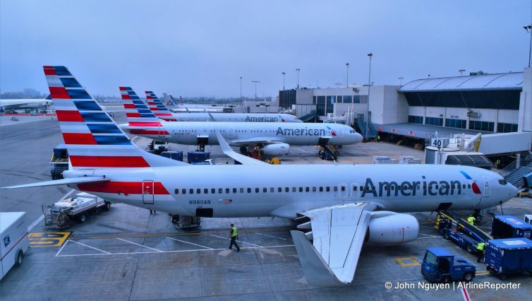 Overlooking LAX's Terminal 4, home of American Airlines.