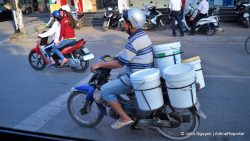 Delivery man in Saigon - Photo recovered by Kroll Ontrack
