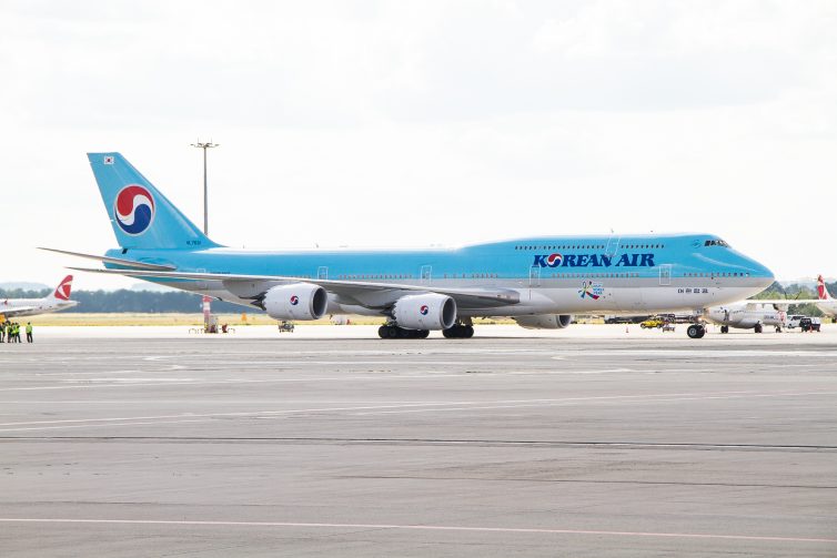 The 747-8i is a seriously looooong plane Photo: Jacob Pfleger | AirlineReporter