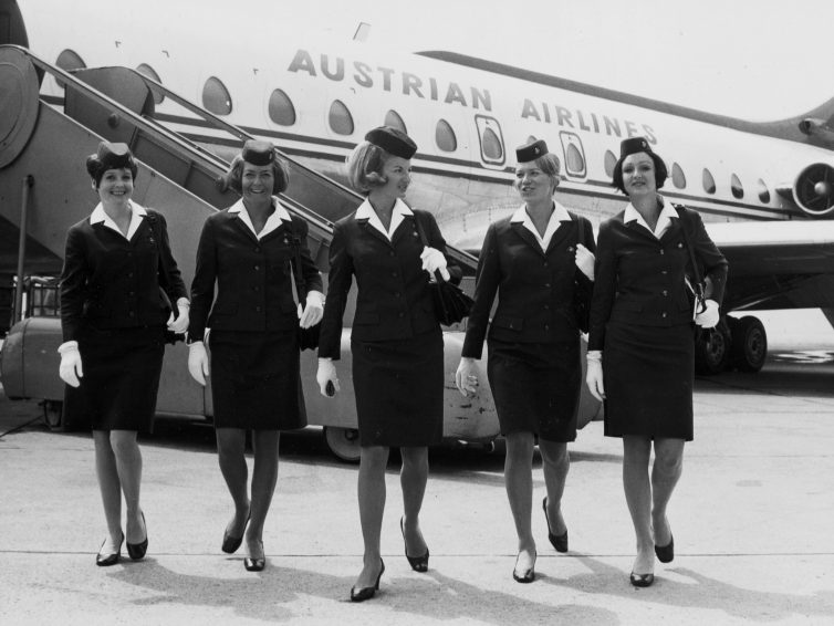 Austrian uniform -1969-1972 - photo: Austrian Airlines Group