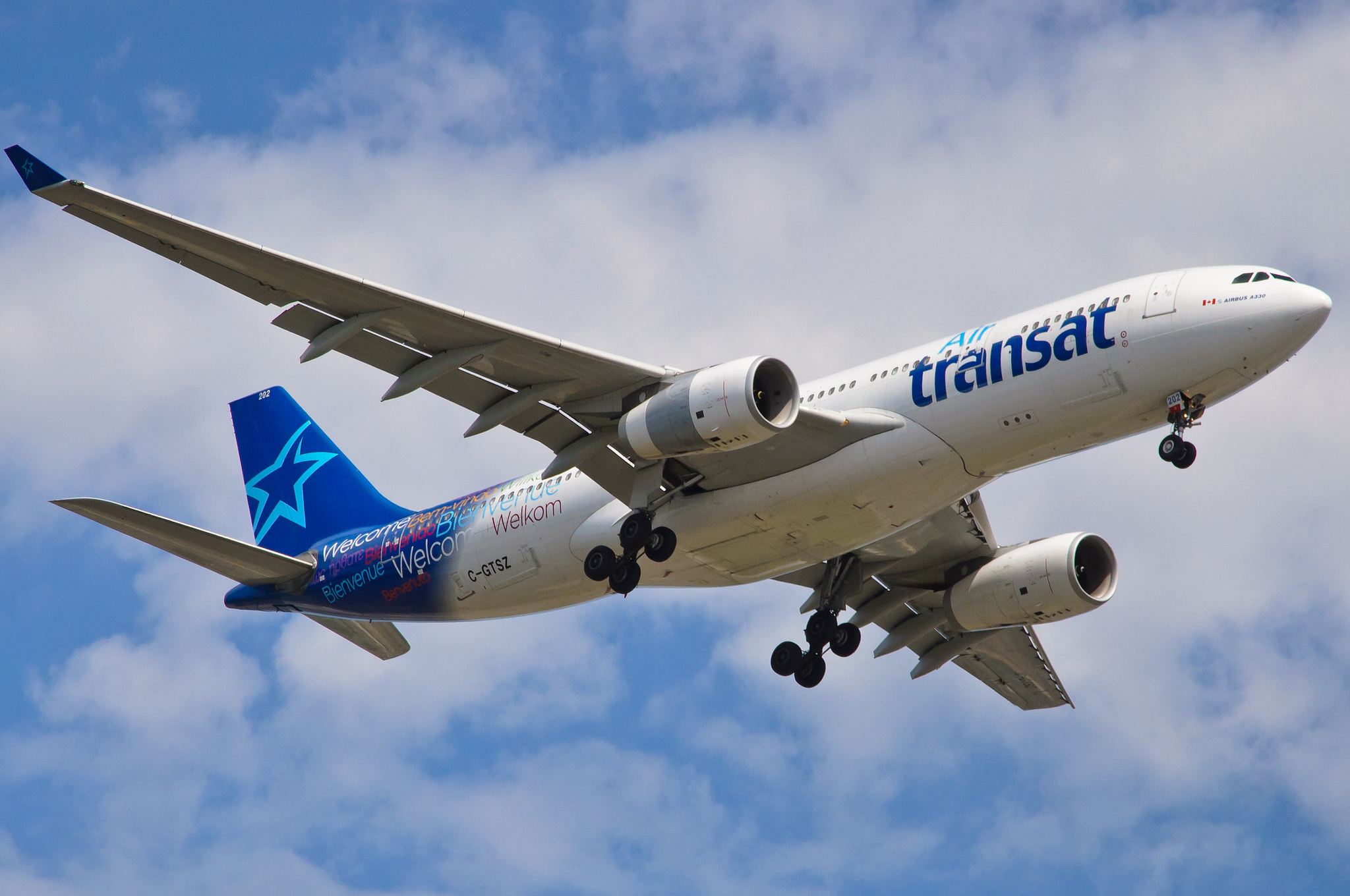 Flying Air Transat Club Class from Manchester to Vancouver