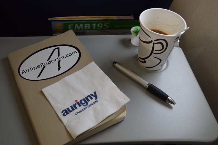Complimentary coffee - photo: Alastair Long |AirlineReporter