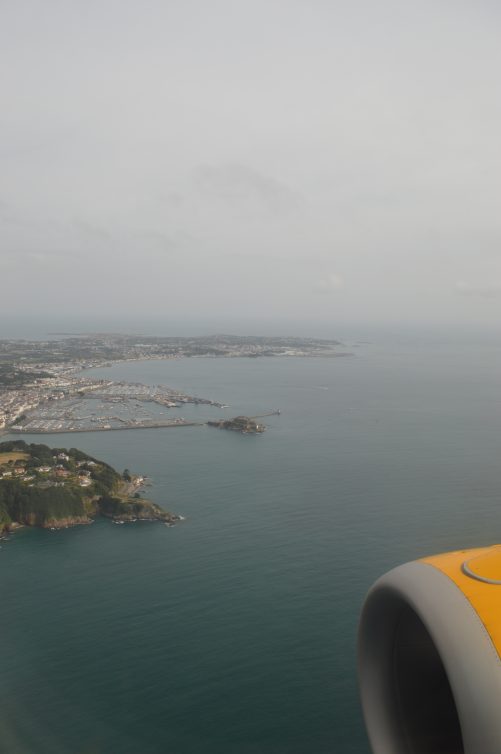 St. Peter Port on approach to GCI - photo: Alastair Long | AirlineReporter