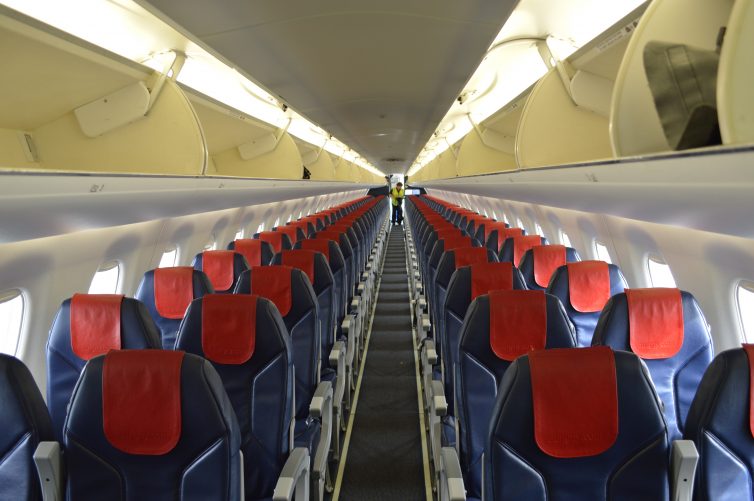 The Jet's interior - photo: Alastair Long | AirlineReporter