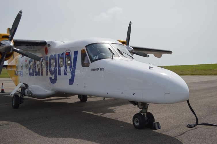 Aurigny's DO288-200 - photo: Alastair Long | AirlineReporter