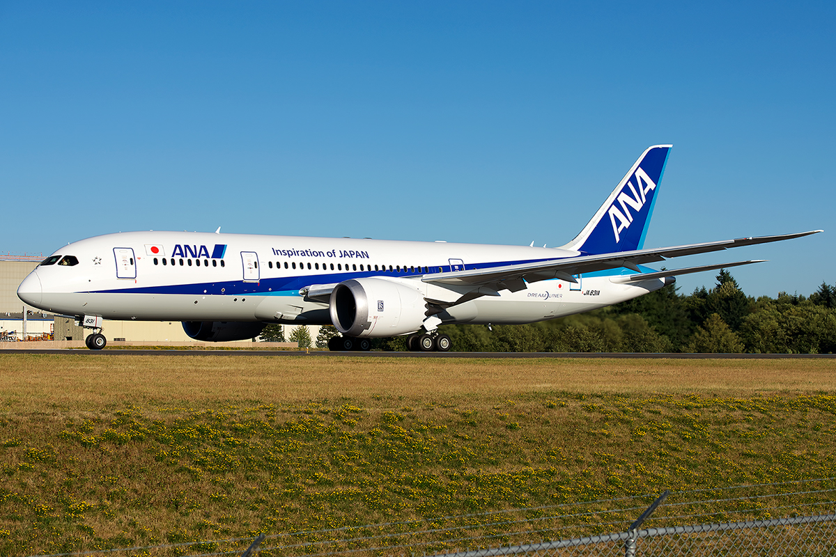 ANA Celebrates Delivery of its 50th Boeing 787 Dreamliner