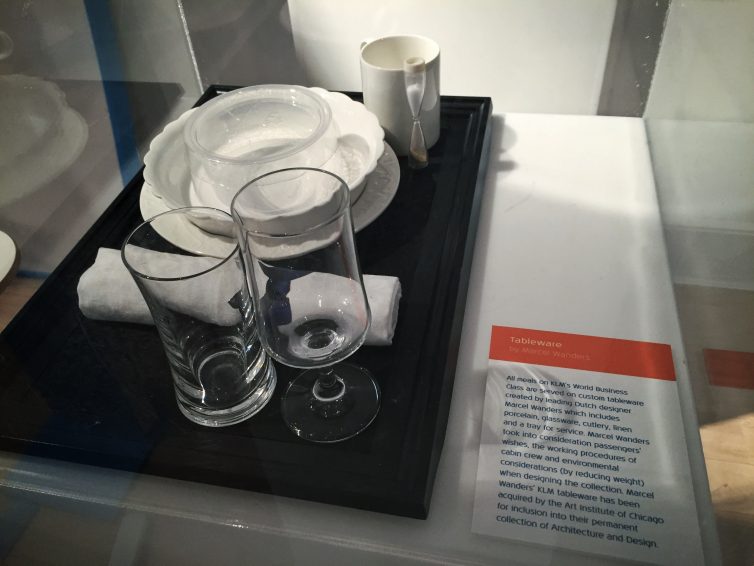 Custom Dutch tableware ’“ Photo: Manu Venkat | AirlineReporter