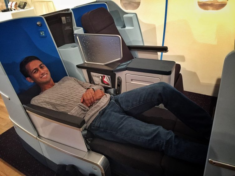 World Business Class, not a bad place to catch some ZZZZs ’“ Photo: Manu Venkat | AirlineReporter