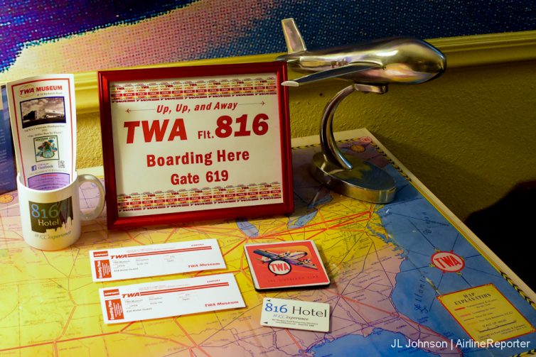 Over the top attention to TWA goodness. Plus two tickets to the TWA Museum!