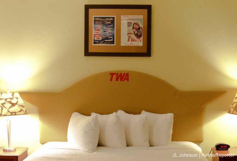 At the end of the day, a hotel is only as good as its beds. Although a TWA headboard sure helps!