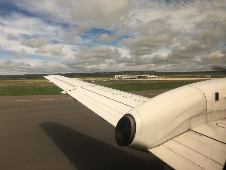 Leaving Australias newest privately owned airport, Wellcamp Photo: Jacob Pfleger | AirlineReporter