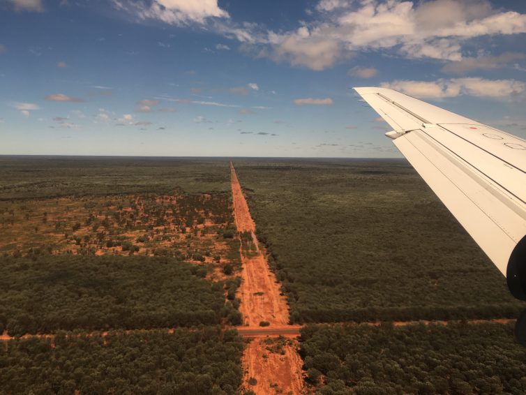 Gradually the landscape begins to change the further west you go Photo: Jacob Pfleger | AirlineReporter