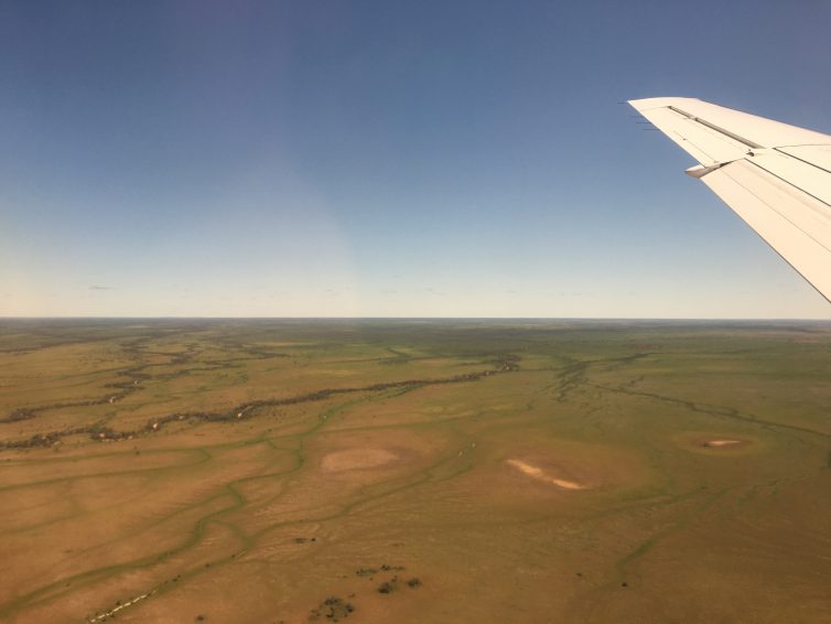 Record rainfall made for an interesting flight in more ways than one Photo: Jacob Pfleger | AirlineReporter