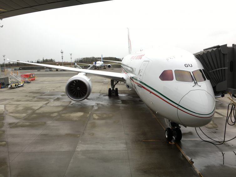 The final RAM 787 sits at the Everett Delivery Center - Photo: Jason Rabinowitz