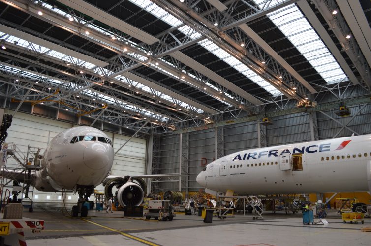 AF 777s at the Maintenance & Engineering site next to CDG | Alastair long | AirlineReporter