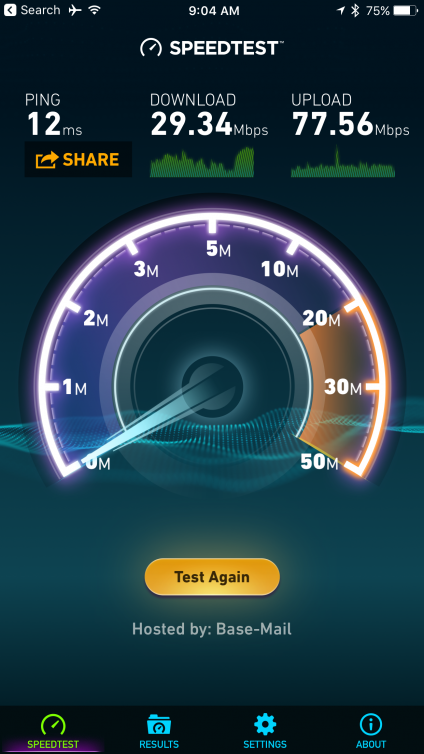 Impressive Speed test for Lufthansa's New In-Flight Connectivity