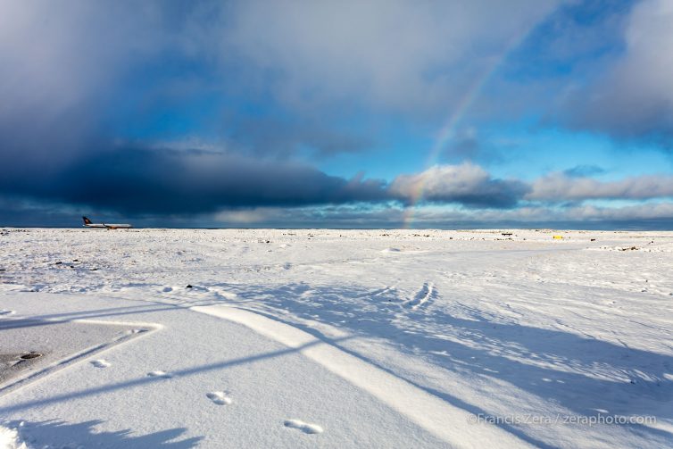 The taxiways and parking areas felt exceptionally vast at KEF.