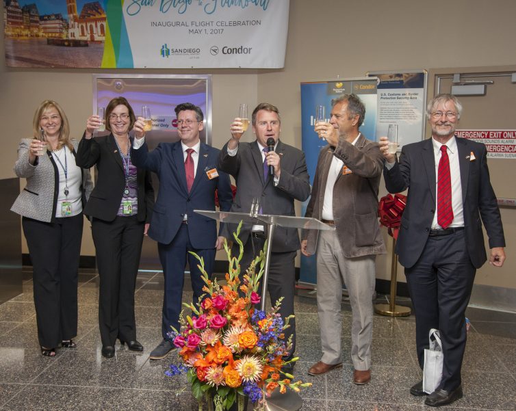 Prost! - photo: San Diego County Regional Airport Authority