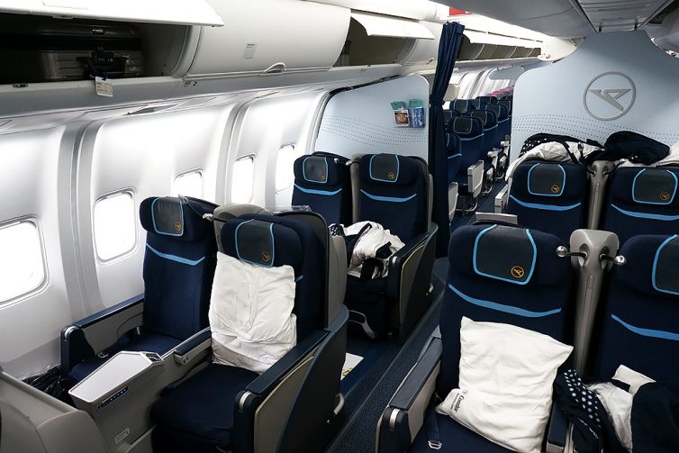 Business Class cabin - photo: Daniel T Jones | AirlineReporter