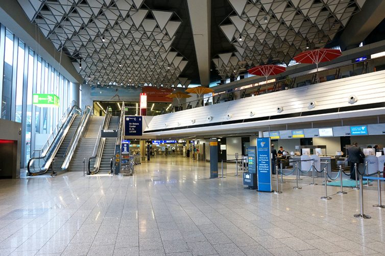 Check-in hall - photo: Daniel T Jones | AirlineReporter