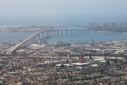 San Diegoâ€“Coronado Bridge - photo: Daniel T Jones | AirlineReporter