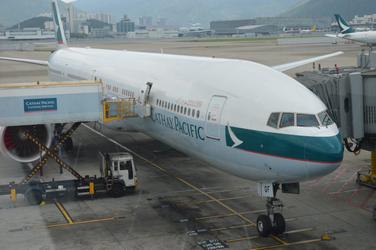 On stand in HKG - photo: Alastair Long | AirlineReporter