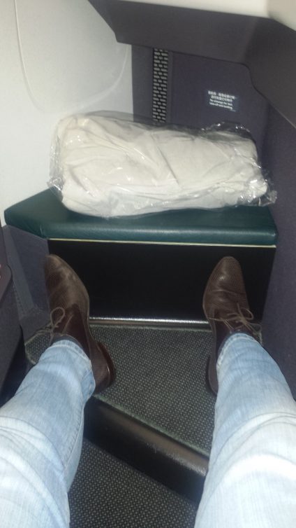 Plenty of legroom for the trip - photo: Alastair Long | AirlineReporter