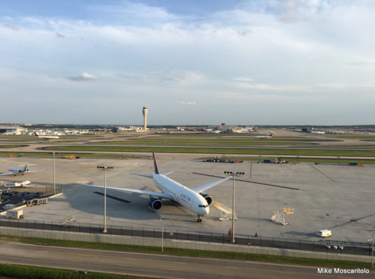 Spotting from the hotel at ATL.