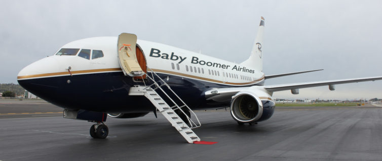 Yup... this IS your grandpa's airline - Photo: David Parker Brown