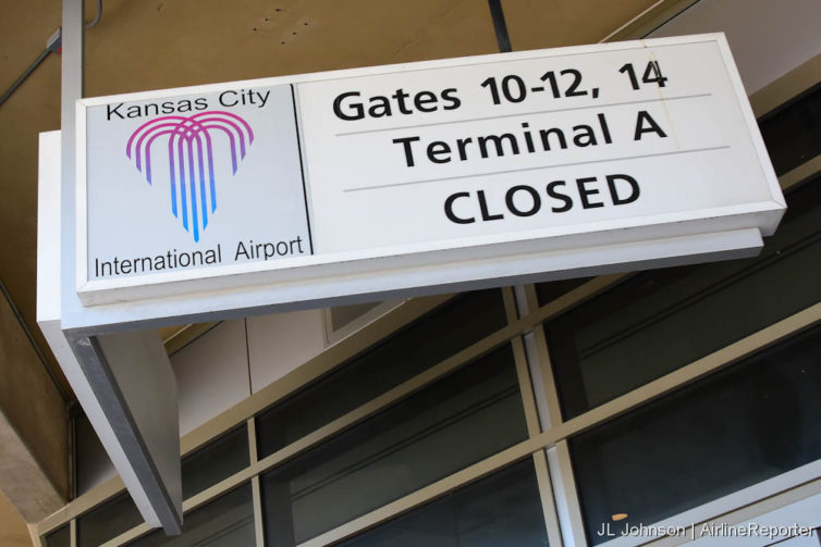 Kansas City International's Terminal A Has Been Closed Since January 8, 2014.
