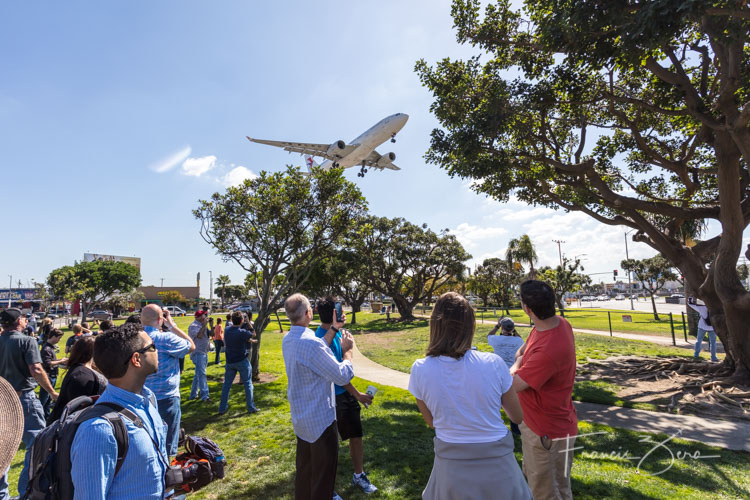 Watching an Air China A330 land at #Dorkfest